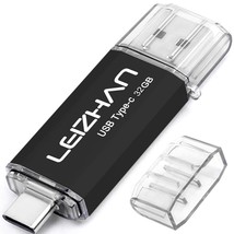 Usb C Flash Drive 32Gb Type C Thumb Drive For Samsung Galaxy S10, S10E, S9, S8,  - £13.62 GBP