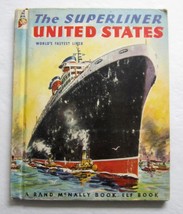 The Superliner United States ~ Vintage Rand Mc Nally Elf Book ~ First Edition Hb - £7.69 GBP