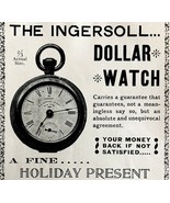 Ingersoll Pocket Watch 1897 Advertisement Victorian Christmas Holiday DW... - €25,76 EUR Ingersoll Pocket Watch 1897 Advertisement Victorian Christmas Holiday DW... - €25,76 EUR