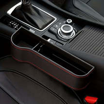 Universal Leather Car Seat Gap Storage Box with Phone Holder - £18.00 GBP+