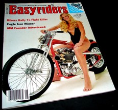 Easyriders Motorcycle Magazine 158 Aug 1986 Aim Founder Interview All Knuckle - £11.64 GBP
