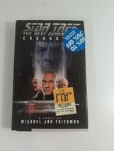 crossover star trek by michael jan friedman hardcover dust Jacket fiction novel - £3.82 GBP