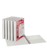 Tops 1&quot; 3-Ring White Binders with Non-Stick Clear View (Hold 225 sheets)... - $25.25