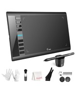 Graphics Drawing Tablet, UGEE M708 10 x 6 inch Large Drawing Tablet with... - £72.17 GBP