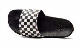 VANS Men’s La Costa Slide-On Slides Checkerboard Black White Size 11 - $24.95