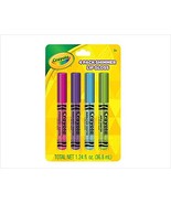 &#39;Crayola Shimmer Lip Gloss - 4 Pack Crayon Shaped Glittery Lip Gloss, 4 ... - $6.09 CAD