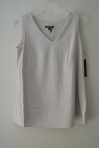 NIC+ZOE Womens Free Flowing Layer Sleeveless Top Color Powder Sz XS NWT - £23.35 GBP