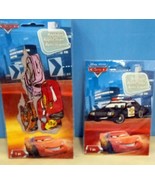 Disney Cars Applique Set Of 2 Police Car &amp; Group Sew On New In Package S... - £5.62 GBP