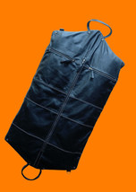 Leather Suit Carrier Garment Bag/Custom Black Carry-on Travel Suit Garment Bag - £125.14 GBP