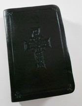 ESV Black Compact Bible Celtic Cross Design Crossway 6 1/4&quot; X 4&quot; - £9.38 GBP