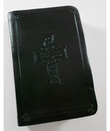 ESV Black Compact Bible Celtic Cross Design Crossway 6 1/4&quot; X 4&quot; - $11.88