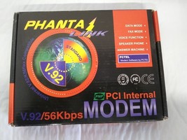 Phanta-Link V.90/56kbps PCI internet Modem - $490.34 MXN