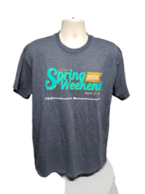 2016 UCONN University of Connecticut Spring Weekend Adult Large Gray TShirt - £11.76 GBP