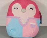 Squishmallow 8&quot; Kavya Penguin Soft Pink Sensory Plush BNWT Free QUICK Ship - $10.88