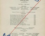 Sheraton Hotel Restaurant Dinner Menu Newark New Jersey 1945 Let Freedom... - £22.86 GBP