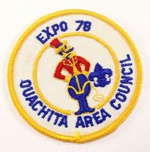 Vintage 1978 Ouachita Scouting Expo Area Council Boy Scouts of America B... - $6.90