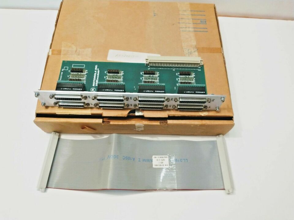 MOTOROLA MVME 332 VME MODULE EMBEDDED CONTROLLER TRANSITION BD BOARD WIT... - $179.38