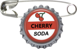 1 Cherry Soda Bottle Cap Pin Inspired by Up - £6.21 GBP