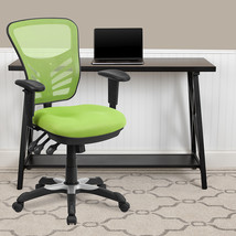 Green Mid-Back Mesh Chair HL-0001-GN-GG - £146.93 GBP