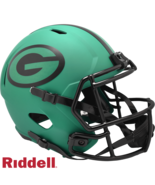 Green Bay Packers Helmet Riddell Replica Full Size Speed Style Rave Alte... - $3,603.68 MXN