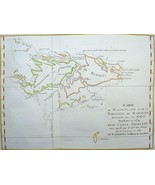 Falkland Islands, Benard / Cook, 1774, Carte de Maidenland ou de la Virg... - $95.61