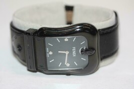 Fendi Orologi 066-3800G-511 Buckle Design Case PVD Patent Leather Strap ... - $374.00