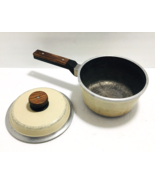 KF Kitchen Fair Cast Aluminum Non Stick Sauce Pot 7.5&quot; W/ Lid Vintage USA - $116.51 CAD