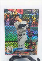 2018 Topps Chrome Aaron Judge Xfractor Refractor Baseball Card - £112.12 GBP