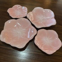 Princess House Plates 2 Luncheon 2 Dessert Flower Classics Exclusive Set of 4 - £29.91 GBP