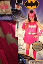 NEW BATGIRLl Kid&#39;s Halloween Costume Size Small 4-6 - $26.19