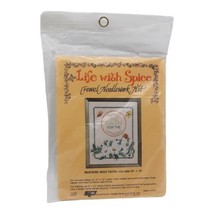 Vtg Life With Spice Crewel Needlework Kit Mustard Seed Faith For The Impossible - £6.14 GBP