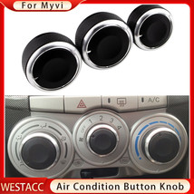 3Pcs/set Car Air Conditioning Knob AC Knob Cover for Perodua Myvi 1st for  Sirio - £52.02 GBP