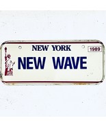 1989 United States New York Cereal Box Bicycle License Plate NEW WAVE - €10,31 EUR