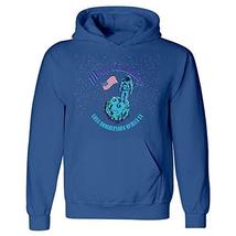 Landed On The Moon Landing Apollo 11 50th Anniversary Design - Hoodie Royal Blue - £53.22 GBP
