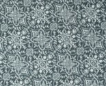 Fleece Geometric Pattern Grayce Grey Gray WinterFleece Fabric Print BTY ... - $13.97