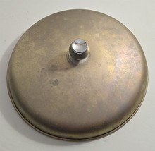 Vintage Aluminum Chrome Top Knob 10&quot; Round Pot Pan Replacement Lid #40 - £14.79 GBP