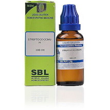 2 X SBL Streptococcinum 200 CH (30ml) + FREE SHIPPING WORLDWIDE ( PACK O... - £19.46 GBP