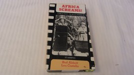 Africa Screams (VHS) Bud Abbott, Lou Costello - £7.07 GBP