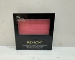 Revlon Powder Blush with Brush &quot;Haute Pink&quot; #002 - £8.49 GBP