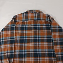 Columbia AM1523 Men's XL Cornell Woods Orange Plaid Flannel Long Sleeve Shirt image 15