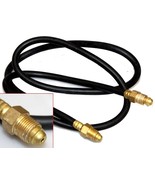 LOT OF TWO 80&quot; Argon Gas hose 4 Flowmeters Regulator Fit Miller Lincoln ... - €26,49 EUR