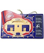 Montreal Canadiens Scoreboard Holiday Ornament - NEW - £12.63 GBP