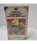 VHS 198 Daffy And The Dinosaur Kids Animated Cartoon Vintage  - $12.95