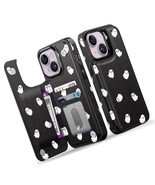 for iPhone 13 Mini Case Wallet - Flip Folio Leather Cover with Trendy 4 - - $65.75