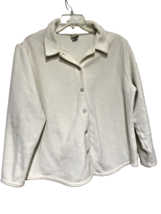 Ll Bean Women’s Sweater Size Xl Beige 88 % Polyester long Sleeve - £14.78 GBP