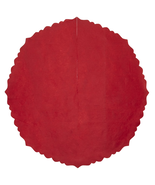 Scalloped Christmas Tree Skirt, Red, 48&quot;, by - $25.04 CAD