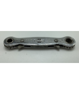 Vintage S-K C-RB810 6 Point Combination Ratcheting Wrench 1/4”-5/16” Mad... - $9.28 CAD
