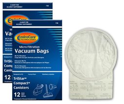 Envirocare Replacement Micro Filtration Vacuum Cleaner Dust Bags made to fit Tri - £15.74 GBP
