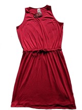 Women&#39;s Red Summer Tank Dress Soft T-shirt Material light weight Size: Small - £4.69 GBP