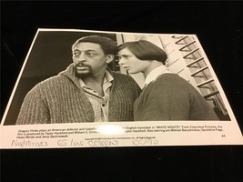 Movie Still White Nights 1985 Gregory Hines, Isabella Rossellini  8x10 B&amp;W - £11.99 GBP